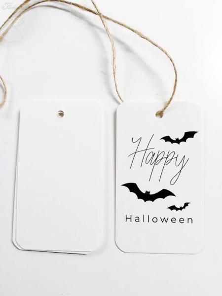 Halloween Geschenkanhänger Fledy